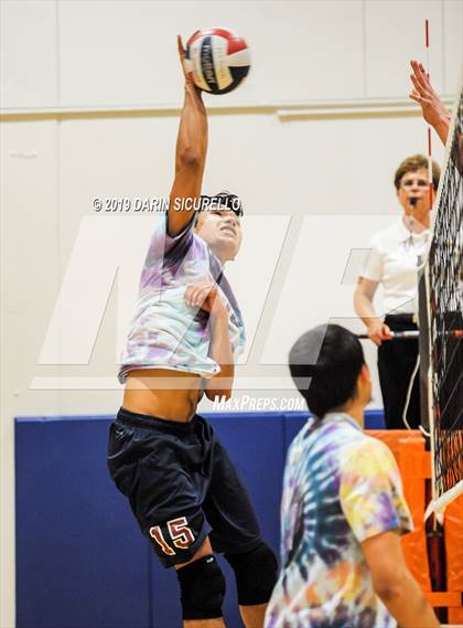 Thumbnail 1 in McClintock vs. Arizona College Prep (Westwood Invitational Tournament)  photogallery.