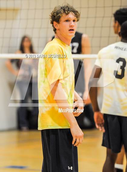 Thumbnail 1 in McClintock vs. Arizona College Prep (Westwood Invitational Tournament)  photogallery.