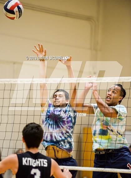 Thumbnail 3 in McClintock vs. Arizona College Prep (Westwood Invitational Tournament)  photogallery.
