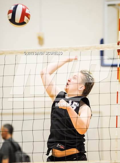 Thumbnail 2 in McClintock vs. Arizona College Prep (Westwood Invitational Tournament)  photogallery.
