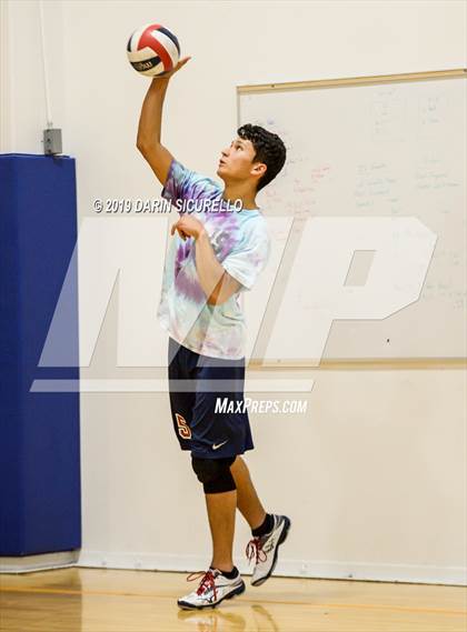 Thumbnail 2 in McClintock vs. Arizona College Prep (Westwood Invitational Tournament)  photogallery.