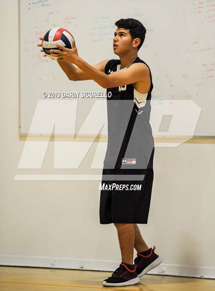 Thumbnail 1 in McClintock vs. Arizona College Prep (Westwood Invitational Tournament)  photogallery.