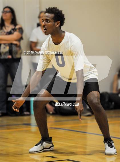 Thumbnail 2 in McClintock vs. Arizona College Prep (Westwood Invitational Tournament)  photogallery.