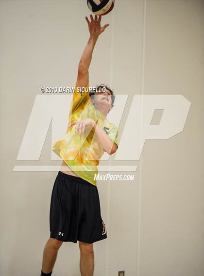 Thumbnail 2 in McClintock vs. Arizona College Prep (Westwood Invitational Tournament)  photogallery.