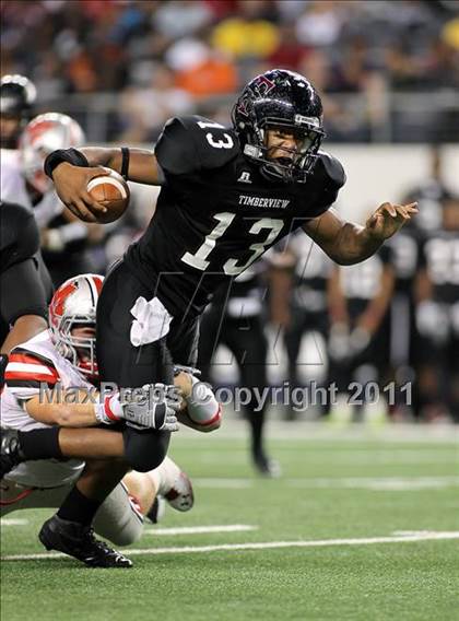 Thumbnail 1 in Mansfield Timberview vs. Marcus (5A Division 2 Region 1 Area) photogallery.