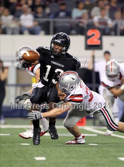 Thumbnail 2 in Mansfield Timberview vs. Marcus (5A Division 2 Region 1 Area) photogallery.