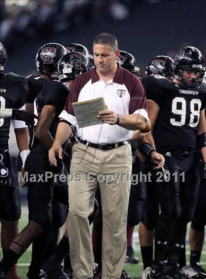 Thumbnail 3 in Mansfield Timberview vs. Marcus (5A Division 2 Region 1 Area) photogallery.