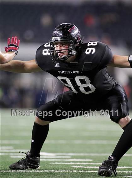 Thumbnail 3 in Mansfield Timberview vs. Marcus (5A Division 2 Region 1 Area) photogallery.