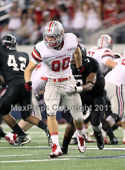 Thumbnail 2 in Mansfield Timberview vs. Marcus (5A Division 2 Region 1 Area) photogallery.