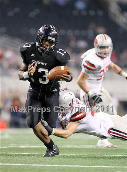 Thumbnail 1 in Mansfield Timberview vs. Marcus (5A Division 2 Region 1 Area) photogallery.