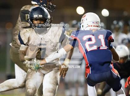 Thumbnail 1 in Aquinas vs. Leuzinger (CIF SS Division 10 Semifinal Playoff) photogallery.