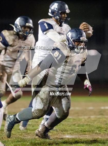 Thumbnail 3 in Aquinas vs. Leuzinger (CIF SS Division 10 Semifinal Playoff) photogallery.