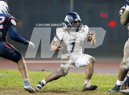 Thumbnail 3 in Aquinas vs. Leuzinger (CIF SS Division 10 Semifinal Playoff) photogallery.