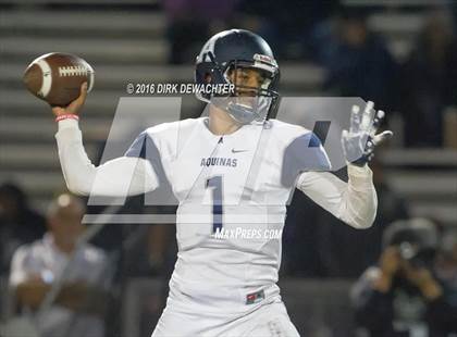 Thumbnail 1 in Aquinas vs. Leuzinger (CIF SS Division 10 Semifinal Playoff) photogallery.