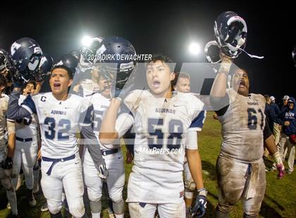Thumbnail 1 in Aquinas vs. Leuzinger (CIF SS Division 10 Semifinal Playoff) photogallery.