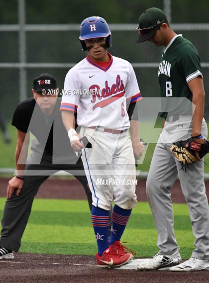 Thumbnail 1 in Reagan [Ronald] vs Hays (UIL Class 6A Bi District) photogallery.