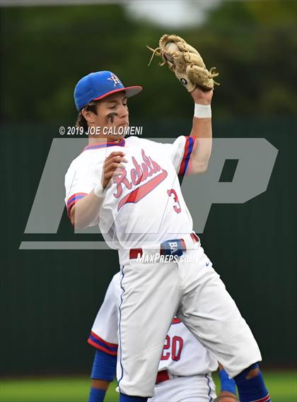 Thumbnail 1 in Reagan [Ronald] vs Hays (UIL Class 6A Bi District) photogallery.