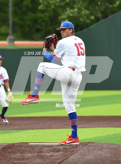Thumbnail 3 in Reagan [Ronald] vs Hays (UIL Class 6A Bi District) photogallery.