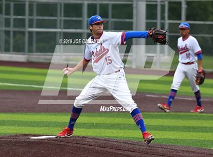 Thumbnail 2 in Reagan [Ronald] vs Hays (UIL Class 6A Bi District) photogallery.