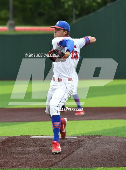 Thumbnail 3 in Reagan [Ronald] vs Hays (UIL Class 6A Bi District) photogallery.