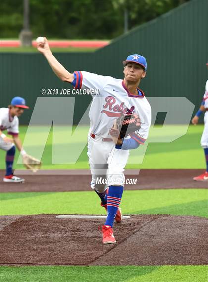 Thumbnail 1 in Reagan [Ronald] vs Hays (UIL Class 6A Bi District) photogallery.