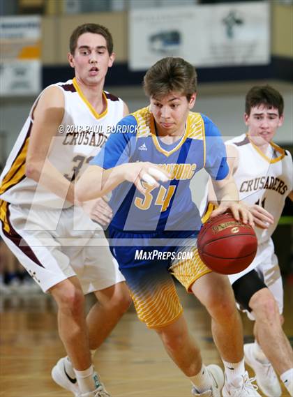 Thumbnail 1 in Johnsonburg vs. Elk County Catholic (District IX A Championship) photogallery.