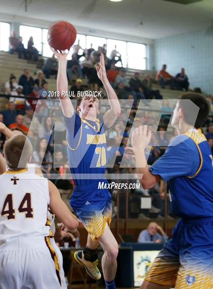 Thumbnail 2 in Johnsonburg vs. Elk County Catholic (District IX A Championship) photogallery.
