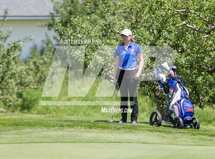Thumbnail 2 in Section 9 Girls Golf Championship (Day 2) photogallery.