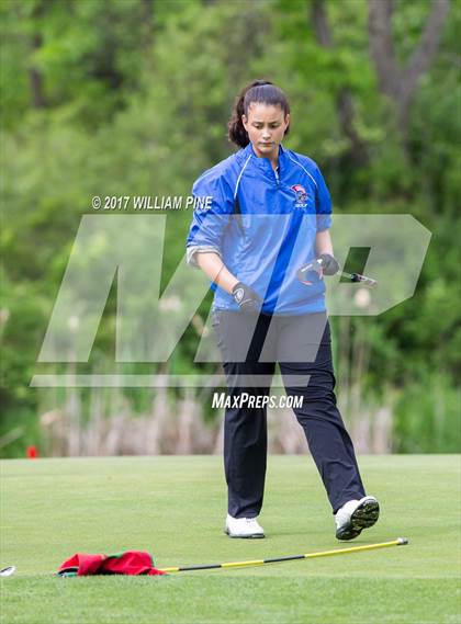 Thumbnail 1 in Section 9 Girls Golf Championship (Day 2) photogallery.