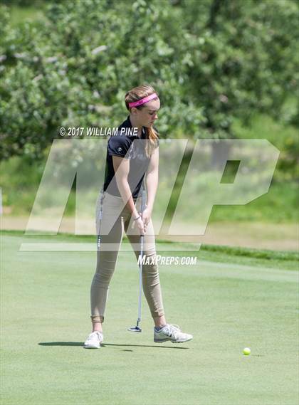 Thumbnail 1 in Section 9 Girls Golf Championship (Day 2) photogallery.