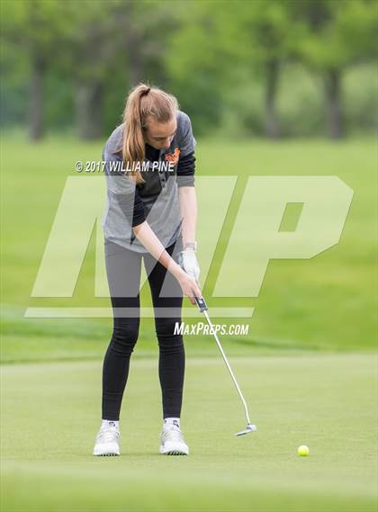 Thumbnail 2 in Section 9 Girls Golf Championship (Day 2) photogallery.