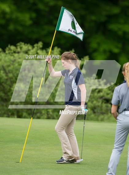 Thumbnail 2 in Section 9 Girls Golf Championship (Day 2) photogallery.