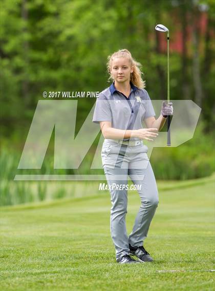 Thumbnail 2 in Section 9 Girls Golf Championship (Day 2) photogallery.