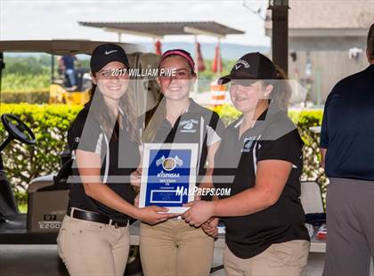 Thumbnail 1 in Section 9 Girls Golf Championship (Day 2) photogallery.