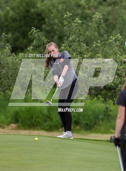 Thumbnail 1 in Section 9 Girls Golf Championship (Day 2) photogallery.