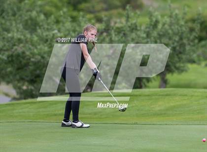 Thumbnail 2 in Section 9 Girls Golf Championship (Day 2) photogallery.