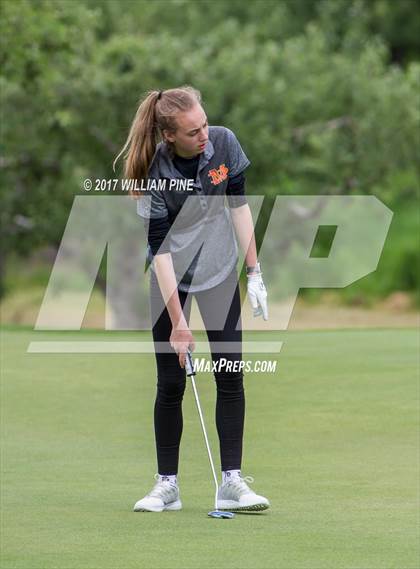Thumbnail 3 in Section 9 Girls Golf Championship (Day 2) photogallery.