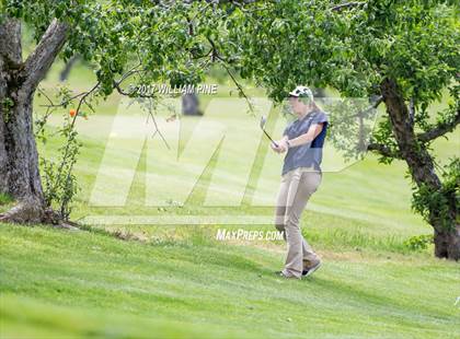 Thumbnail 2 in Section 9 Girls Golf Championship (Day 2) photogallery.