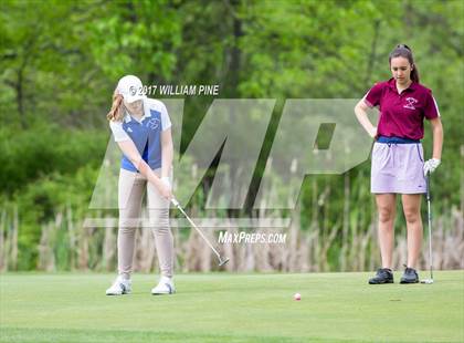 Thumbnail 3 in Section 9 Girls Golf Championship (Day 2) photogallery.