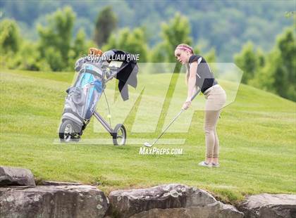 Thumbnail 1 in Section 9 Girls Golf Championship (Day 2) photogallery.