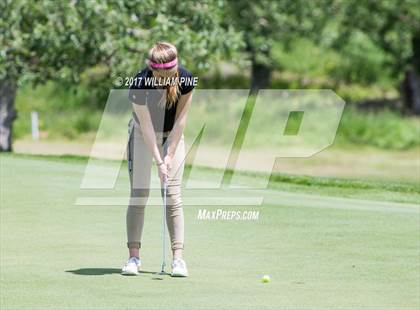 Thumbnail 3 in Section 9 Girls Golf Championship (Day 2) photogallery.