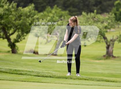 Thumbnail 3 in Section 9 Girls Golf Championship (Day 2) photogallery.