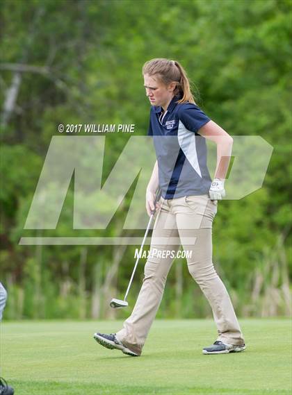 Thumbnail 3 in Section 9 Girls Golf Championship (Day 2) photogallery.