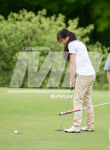 Thumbnail 1 in Section 9 Girls Golf Championship (Day 2) photogallery.