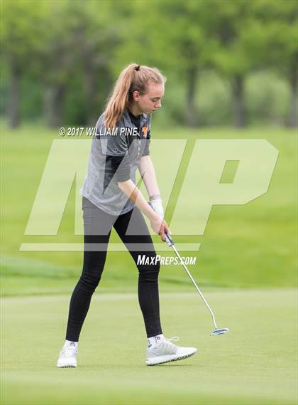Thumbnail 3 in Section 9 Girls Golf Championship (Day 2) photogallery.