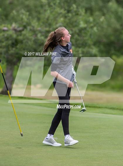 Thumbnail 2 in Section 9 Girls Golf Championship (Day 2) photogallery.