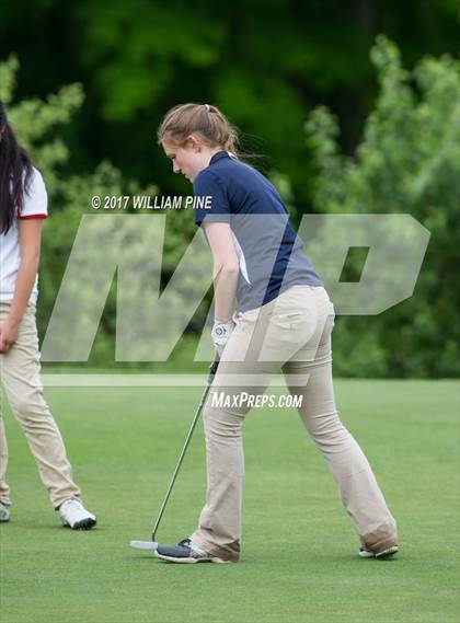 Thumbnail 3 in Section 9 Girls Golf Championship (Day 2) photogallery.