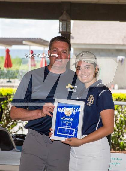 Thumbnail 2 in Section 9 Girls Golf Championship (Day 2) photogallery.