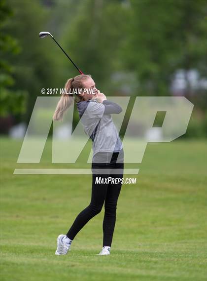 Thumbnail 2 in Section 9 Girls Golf Championship (Day 2) photogallery.