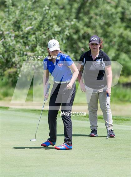 Thumbnail 1 in Section 9 Girls Golf Championship (Day 2) photogallery.